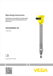 Cảm biến đo mức VEGASWING 66 Vega